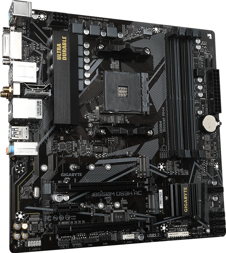 Gigabyte B550M DS3H AC (Rev. 1.4)